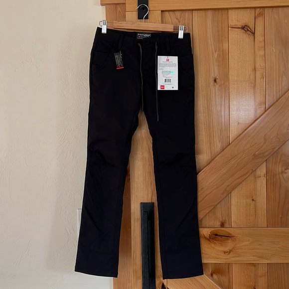 686 Black Track Pants - Picture 1 of 4